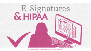HIPAA e-Signature Requirements - hipaaguide.net