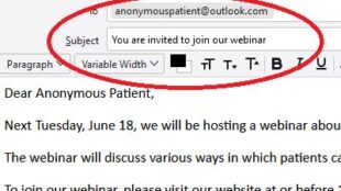 Does an email subject line have to be HIPAA compliant? HIPAAGuide.net